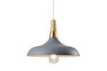 SKANDI 1 lampa wisząca szara 35cm GTV