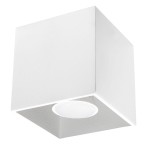 Plafon QUAD 1 biały SL.0027 Sollux Lighting
