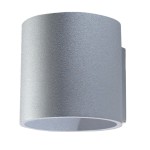 Kinkiet ORBIS 1 szary SL.0049 Sollux Lighting