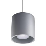 Lampa wisząca ORBIS 1 szary SL.0052 Sollux Lighting