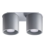 Plafon ORBIS 2 szary SL.0055 Sollux Lighting