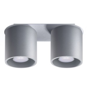 Plafon ORBIS 2 szary SL.0055 Sollux Lighting
