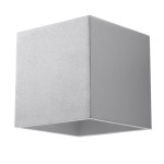 Kinkiet QUAD 1 szary SL.0058 Sollux Lighting