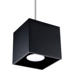 Lampa wisząca QUAD 1 czarny SL.0060 Sollux Lighting