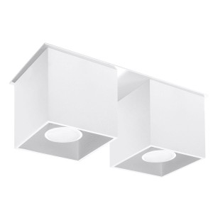 Plafon QUAD 2 biały SL.0065 Sollux Lighting
