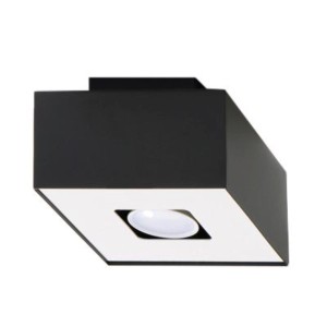 Plafon MONO 1 czarny SL.0070 Sollux Lighting