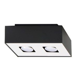 Plafon MONO 2 czarny SL.0071 Sollux Lighting