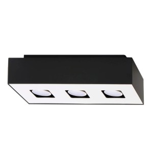 Plafon MONO 3 czarny SL.0072 Sollux Lighting
