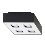 Plafon MONO 4 czarny SL.0073 Sollux Lighting
