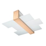 Plafon FENIKS 2 naturalne drewno SL.0076 Sollux Lighting