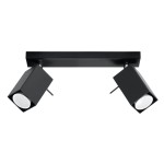 Plafon MERIDA 2 czarny SL.0100 Sollux Lighting