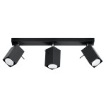 Plafon MERIDA 3 czarny SL.0101 Sollux Lighting