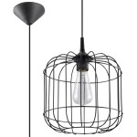 Lampa wisząca CELTA czarna SL.0296 Sollux Lighting