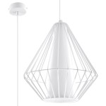 Lampa wisząca DEMI biała SL.0297 Sollux Lighting