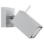 Kinkiet MERIDA 1 szary SL.0455 Sollux Lighting