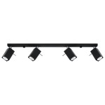 Plafon MERIDA 4L czarny SL.0459 Sollux Lighting
