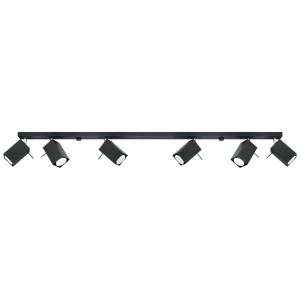 Plafon MERIDA 6L czarny SL.0460 Sollux Lighting