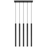 Lampa wisząca PASTELO 5 czarna SL.0472 Sollux Lighting