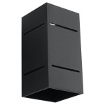Kinkiet BLOCCO czarny SL.0478 Sollux Lighting