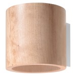 Kinkiet ORBIS naturalne drewno SL.0490 Sollux Lighting