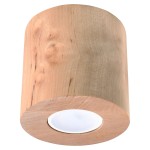 Plafon ORBIS naturalne drewno SL.0492 Sollux Lighting