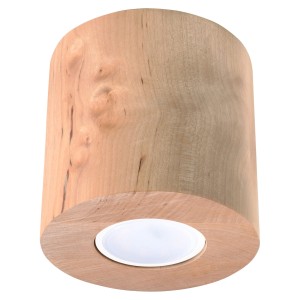 Plafon ORBIS naturalne drewno SL.0492 Sollux Lighting