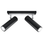 Plafon DIREZIONE 2 czarny SL.0500 Sollux Lighting