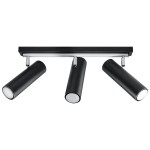 Plafon DIREZIONE 3 czarny SL.0501 Sollux Lighting