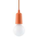 Lampa wisząca DIEGO 1 pomarańczowy SL.0584 Sollux Lighting