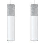 Lampa wisząca BORGIO 2 biały SL.0648 Sollux Lighting
