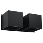Kinkiet QUAD 2 czarny SL.0657 Sollux Lighting