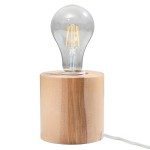 Lampa biurkowa SALGADO naturalne drewno SL.0674 Sollux Lighting