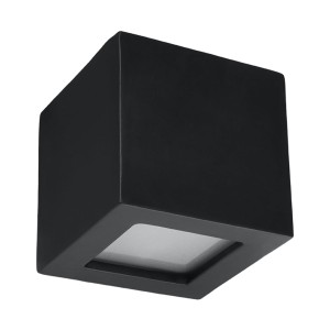 Kinkiet ceramiczny LEO czarny SL.0872 Sollux Lighting