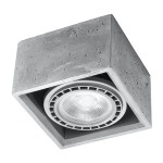 Plafon QUATRO 1 beton SL.0883 Sollux Lighting