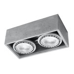 Plafon QUATRO 2 beton SL.0884 Sollux Lighting