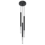 Lampa wisząca MOZAICA 3P czarny/chrom SL.0887 Sollux Lighting