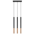Lampa wisząca MOZAICA 3L czarny/miedź SL.0889 Sollux Lighting