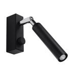 Kinkiet EYETECH 1 czarny SL.0897 Sollux Lighting