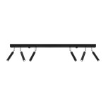 Plafon EYETECH 6 czarny SL.0901 Sollux Lighting