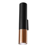 Kinkiet LOOPEZ czarny/miedź SL.0944 Sollux Lighting