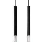 Lampa wisząca WEZYR 2 czarna SL.0961 Sollux Lighting