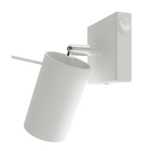 Kinkiet RING biały z włącznikiem SL.1024 Sollux Lighting