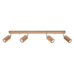 Plafon ZEKE 4 dąb SL.1031 Sollux Lighting