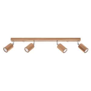 Plafon ZEKE 4 dąb SL.1031 Sollux Lighting