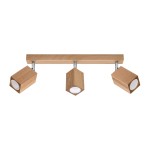 Plafon KEKE 3 dąb SL.1037 Sollux Lighting
