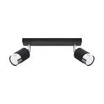 Plafon NERO 2 czarny/chrom SL.1065 Sollux Lighting