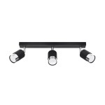 Plafon NERO 3 czarny/chrom SL.1066 Sollux Lighting