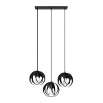 Lampa wisząca TULOS 3L czarna SL.1089 Sollux Lighting