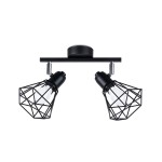 Plafon ARTEMIS 2 czarny SL.1106 Sollux Lighting