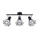 Plafon ARTEMIS 3 czarny SL.1107 Sollux Lighting